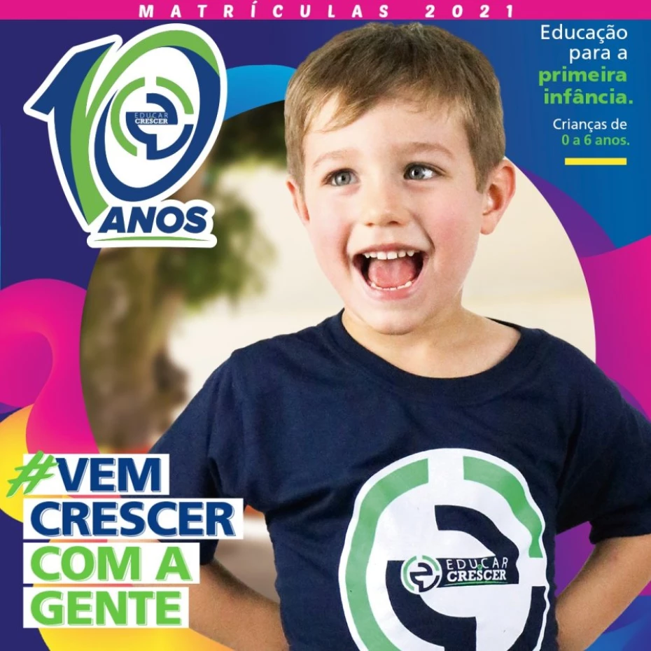 Foto 1:  — Educar e Crescer - Escola Especializada em Educação Exclusiva Para a Primeira Infância
