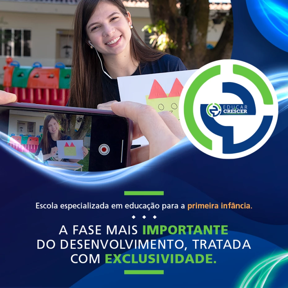 Foto 3:  — Educar e Crescer - Escola Especializada em Educação Exclusiva Para a Primeira Infância